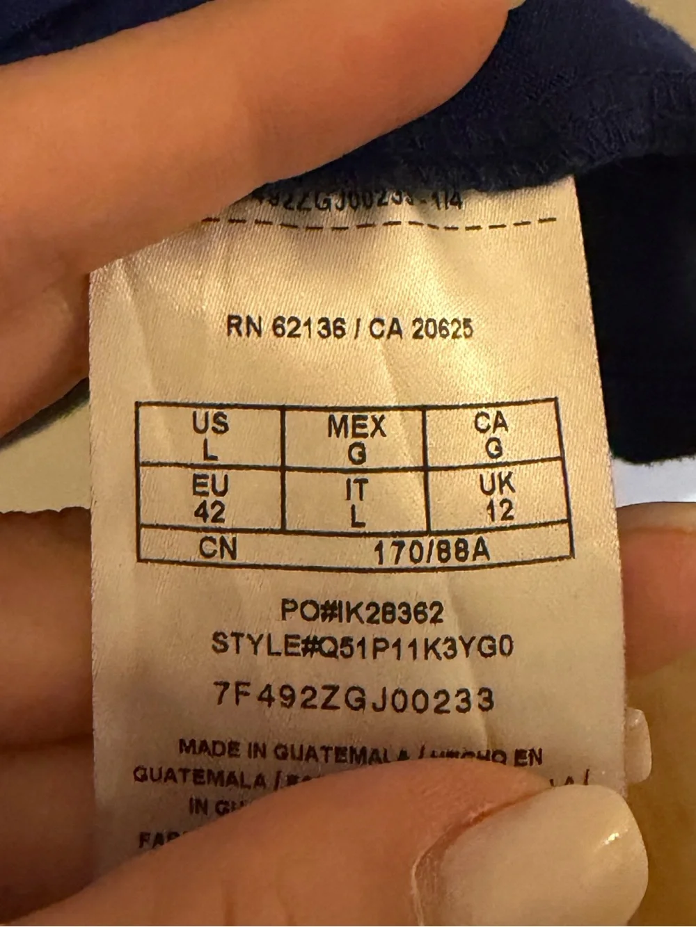 GUESS Blue Top